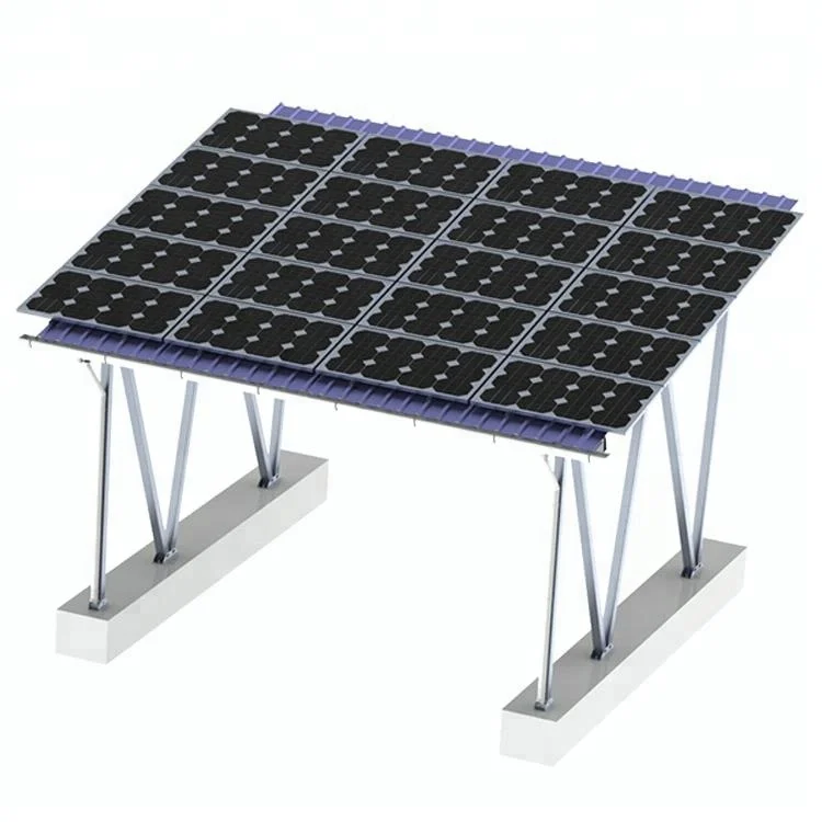 Yuens OEM easy install solar aluminum car ports pv panel frame carport racking system parking mounting brackets structure
