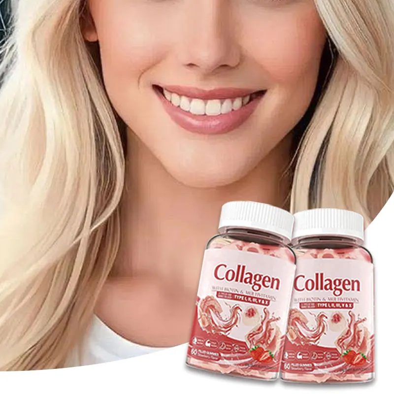 Private Label Best Selling Good Quality Healthcare Supplement Collagen Gummies for Wholesale Purchase