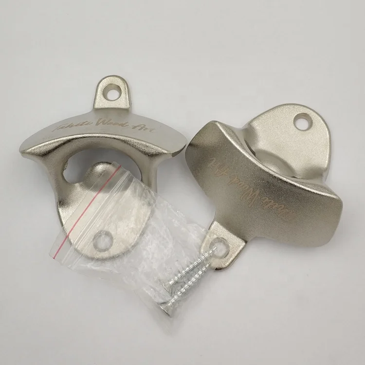 Открывалка для пивных бутылок на заказ, металлическая настенная открывалка для бутылок