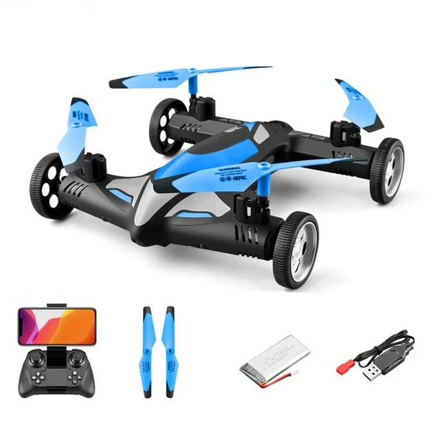 New Hot 2 in1 Drone 4k Camera HD Air-Ground Flying Car four-axis Aircraft Rc Helicopter Toys with LED Night light