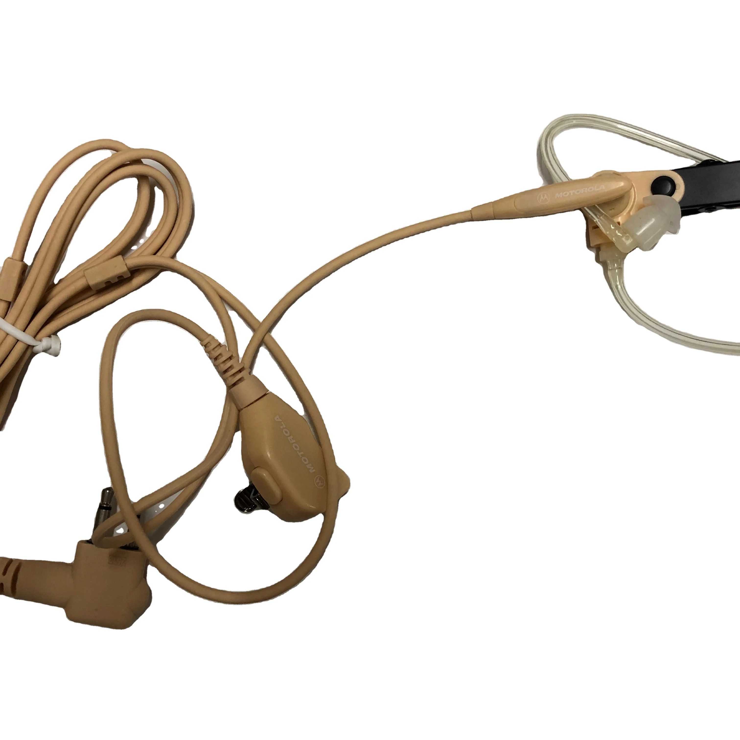 PMLN6530 PMLN6445 2-Wire Surveillance Kit with Clear Acoustical Tube for MOTORO-LA CP040 CP140 DP1400 CP200 EP450PMLN6445