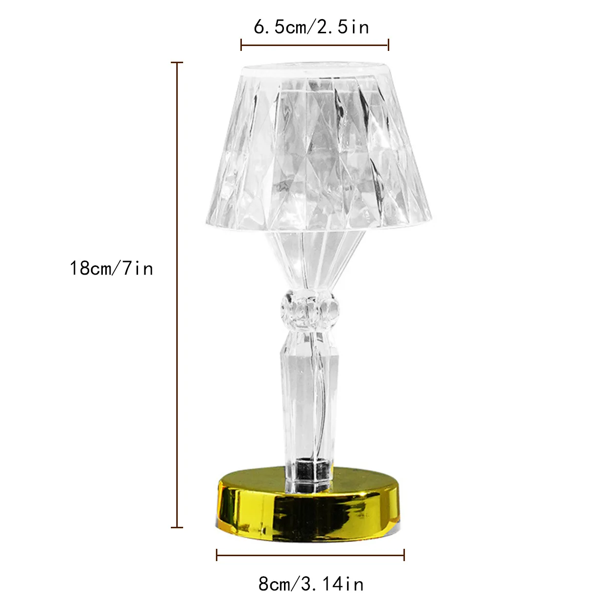 Source Manufacturers Spot Supply Led 3d Night Light Modern Simple Acrylic Material Happy Birthday Gift Bedside Lamp