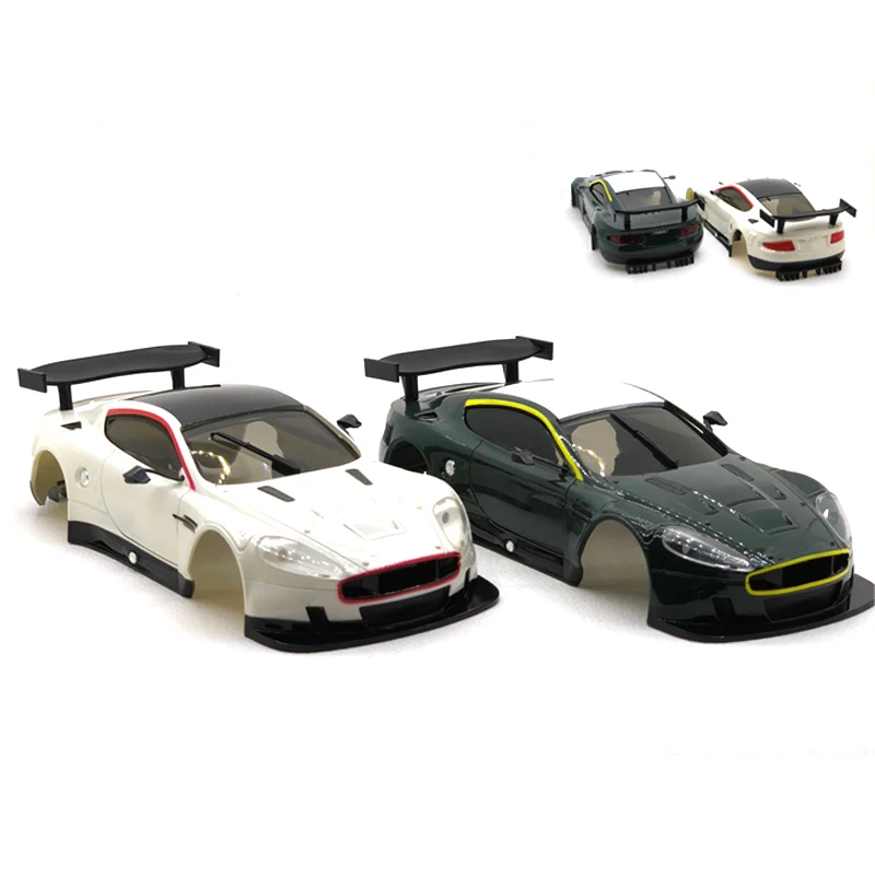  98 мм Колесная база Aston Martin Корпус кузова радиоуправляемого автомобиля для 1:28 Mini-Q Miniz Радиоуправляемый автомобиль
