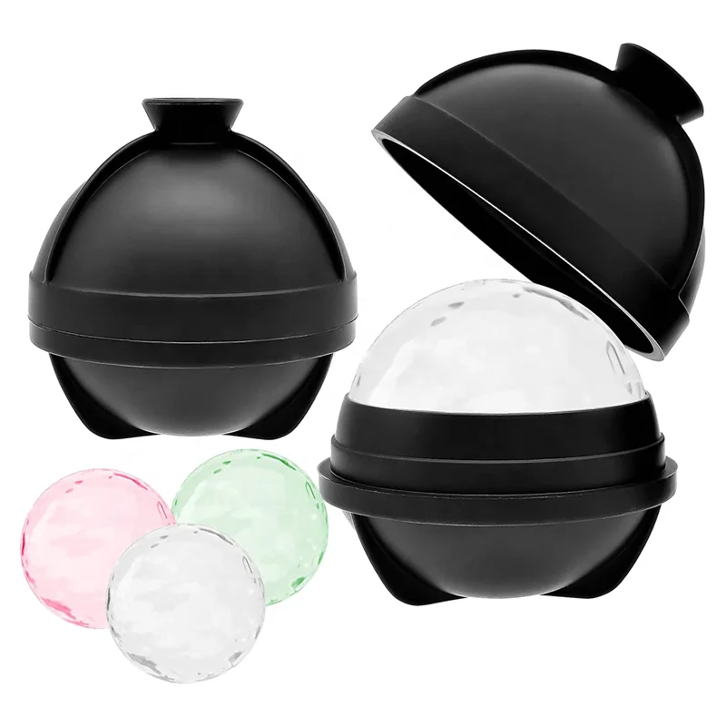 Ice Cube Trays Moulds Spherical Ice Mold 2 Pack Round Ice Ball Molds