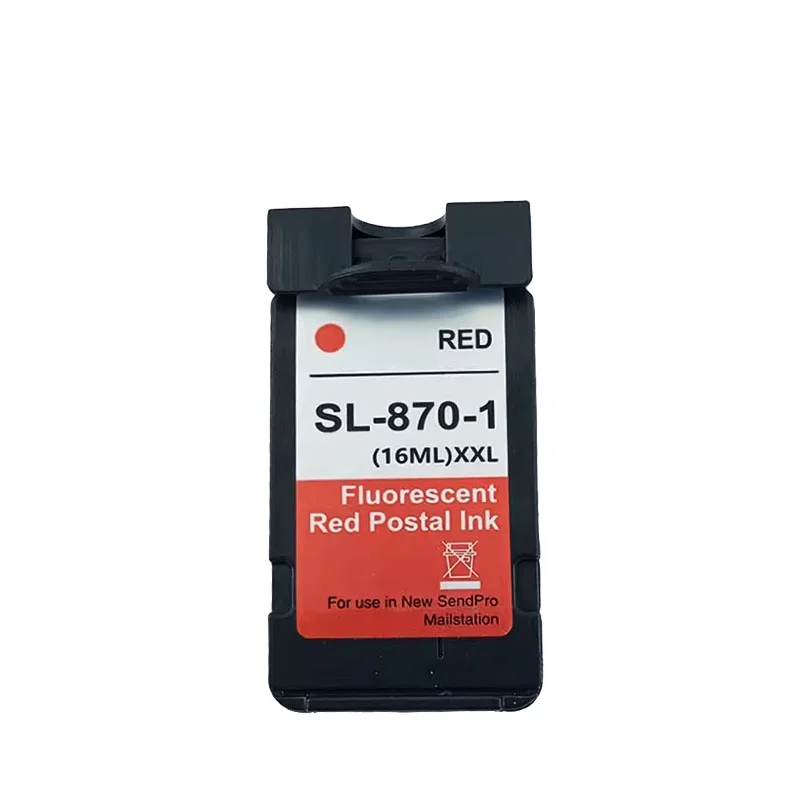 FULUXIANG Compatible SL-870-1 SL8701 Postal Ink Cartridge for PINEY BOWES SendPro Mailstation Ink