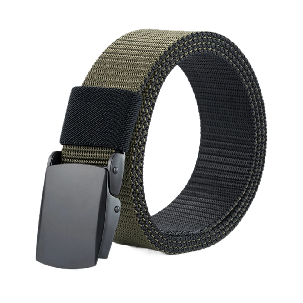 
Mens Bulliant Military Tactical Nylon Belt Metal Free for Men Sports Golf Outdoor 