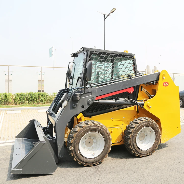 Factory Direct Sale Skid Steer Loader Agricultural Wheel Loader Small Skid Steer Loader