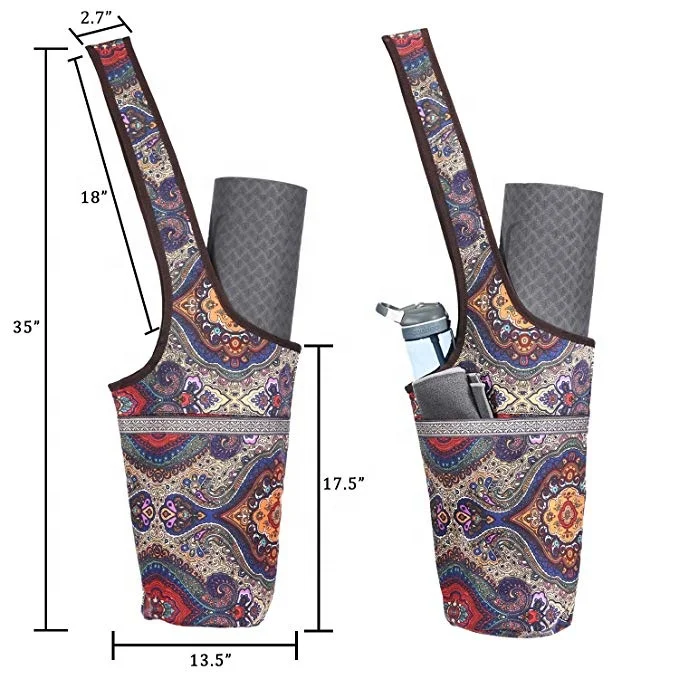 
China Factory Price Custom Logo Convenient for Taking Yoga Mats Outside customized yoga mat carry bags 