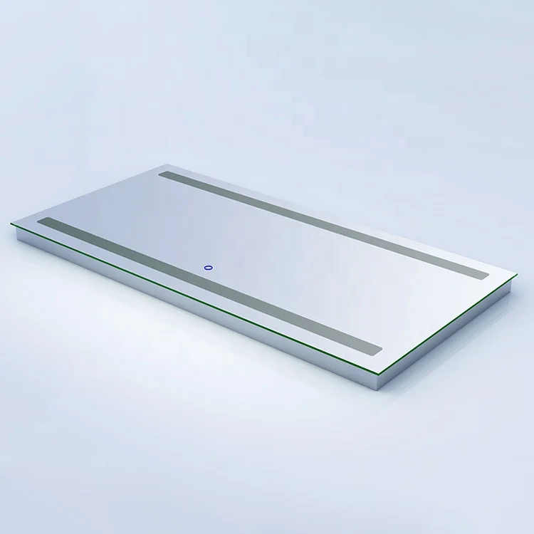 Chinese factory hotel wall led backlit Light bathroom mirrors with ir sensor motion switch