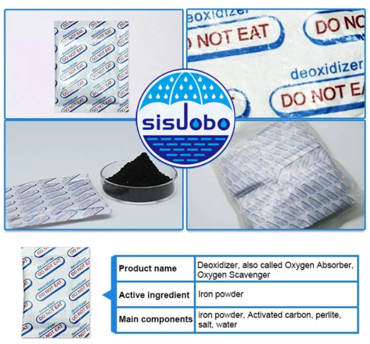 Лучше всего поглощает окислитель 800CC, поглотитель кислорода для картофеля