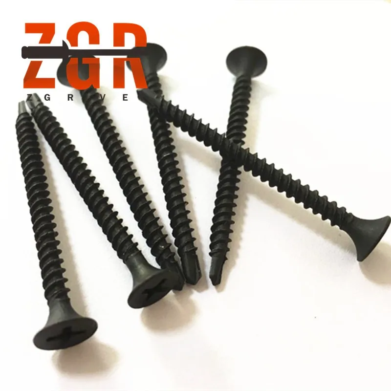 Черные гипсокартонные винты C1022 по конкурентоспособной цене от китайского производителя