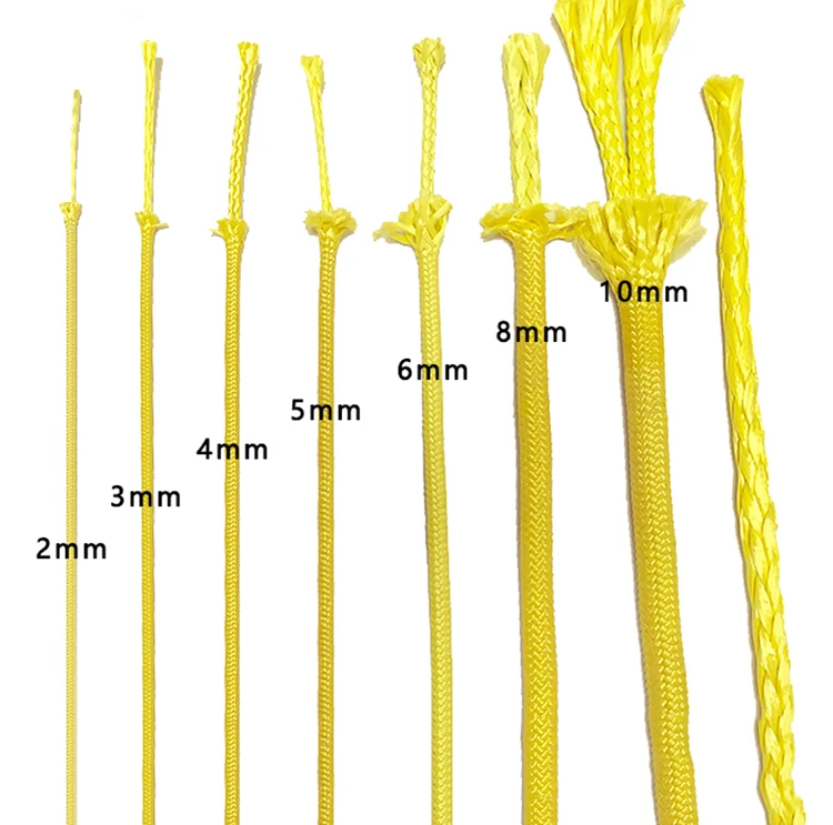 Cheap Factory Price Aramid Rope Outdoor High Tension Strength Aramid Safety Rope For Resure Climbing