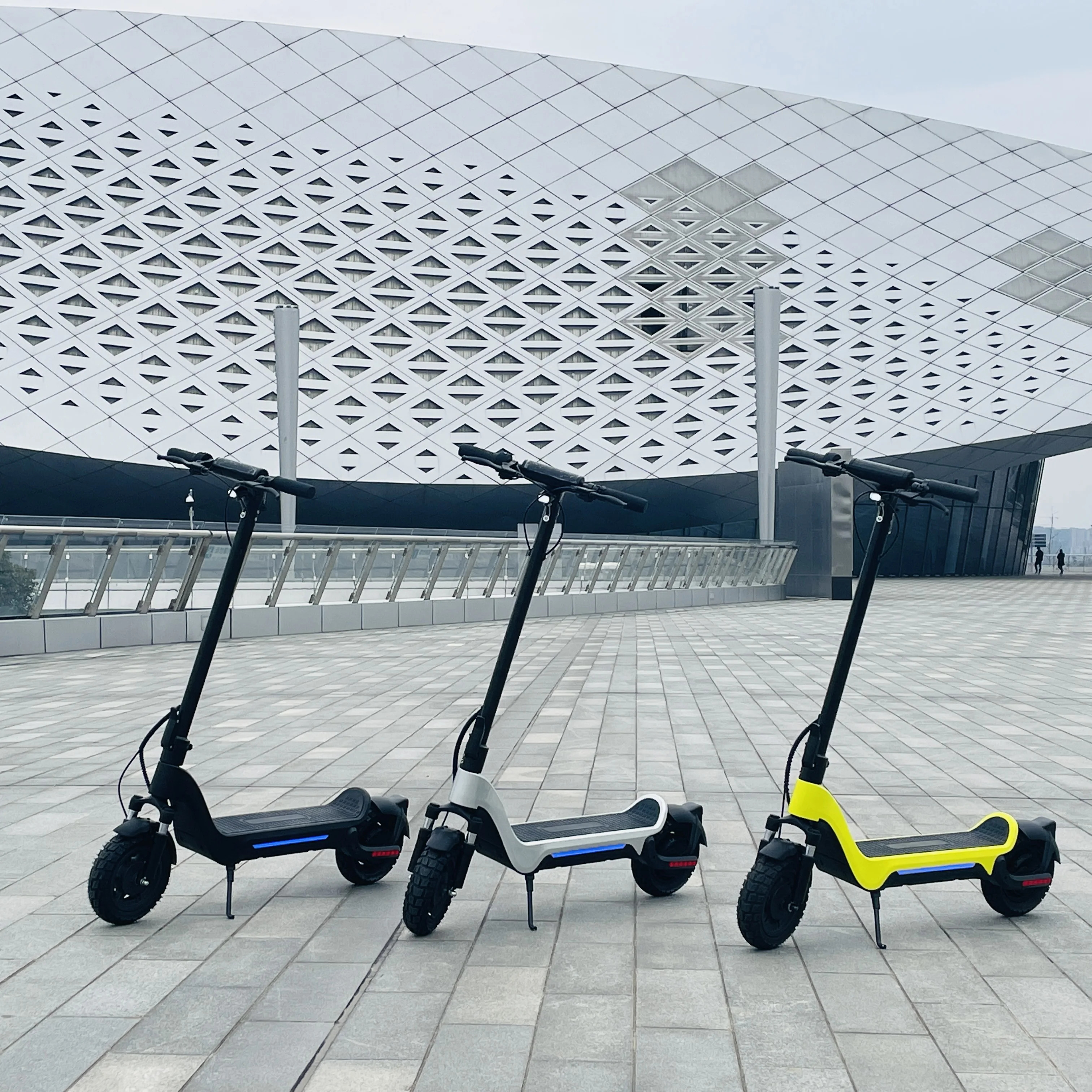 Double shock absorption Folding automatic lock city 13Ah 10inchStrong Forged Folder  EU Warehouse foldable electric scooter