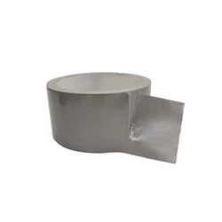 Premium Easy to tear Waterproof Sealing Repair Gaffer Gray Sliver Fabric Mesh Cloth Duct tape for Ductwork