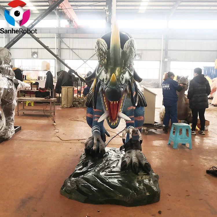 Electric Walking Dinosaur Ride Life Size Popular Customizable Simulation Running Horse Animatronic Animal Animal Robot For Zoo