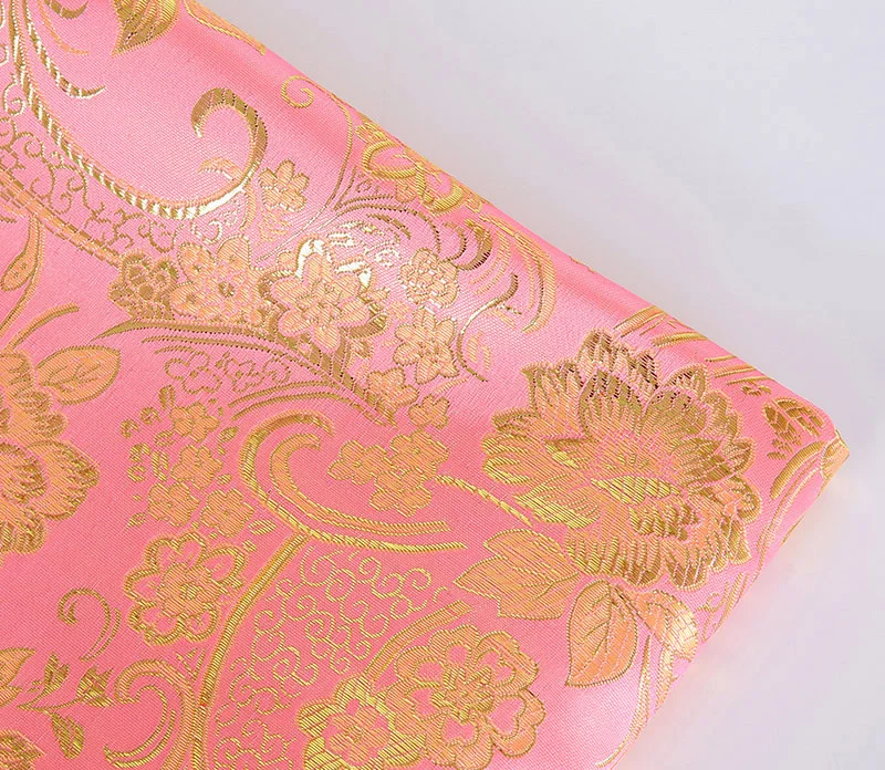 2022 Hot sale oriental 150cm width metallic brocade coat fabric for men suit
