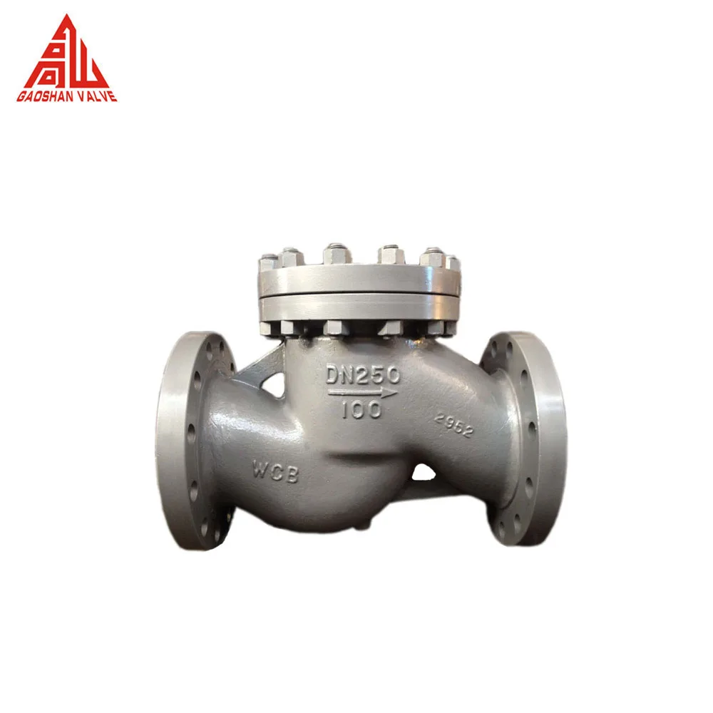 H41W Check Valve DN40 PN16 Flanged Lift Type CF8M Stainless Steel Check Valve