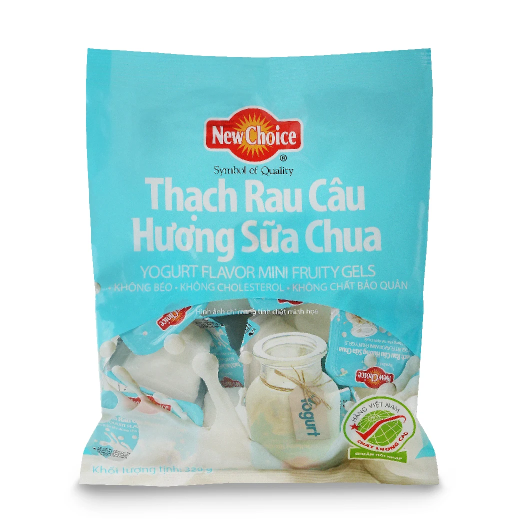 Yogurt Flavor Mini Fruity Gels Bag 320g