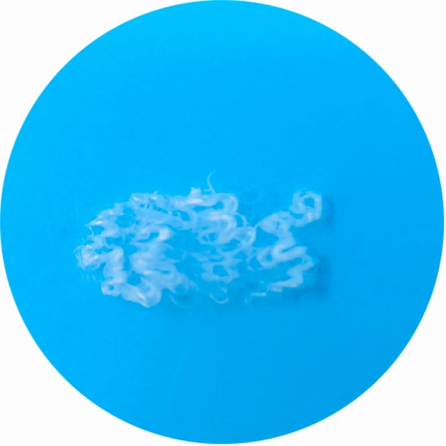 15D64MM Virgin FR hcs fiber siliconized for filling