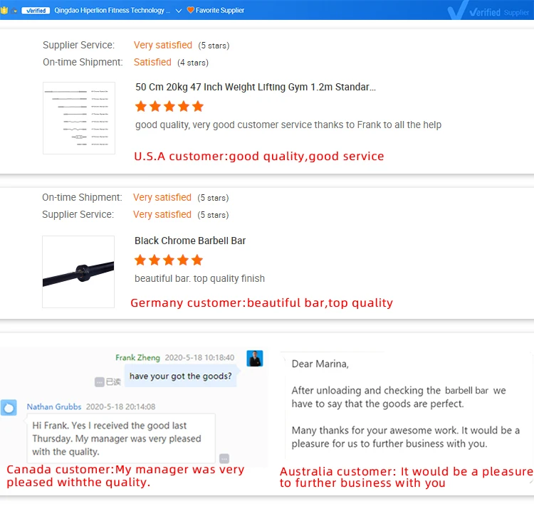 2.3m industrial  weight lifting color commercial gym ipf  27*2300mm bar gold barbell