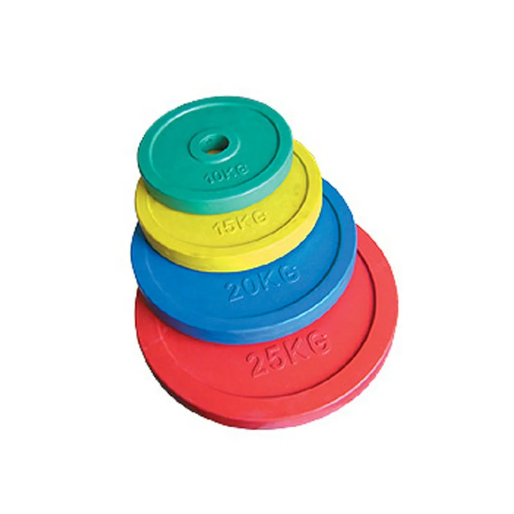 Профессиональный Цвет pu штанга твердые резиновые ipf вес пластины