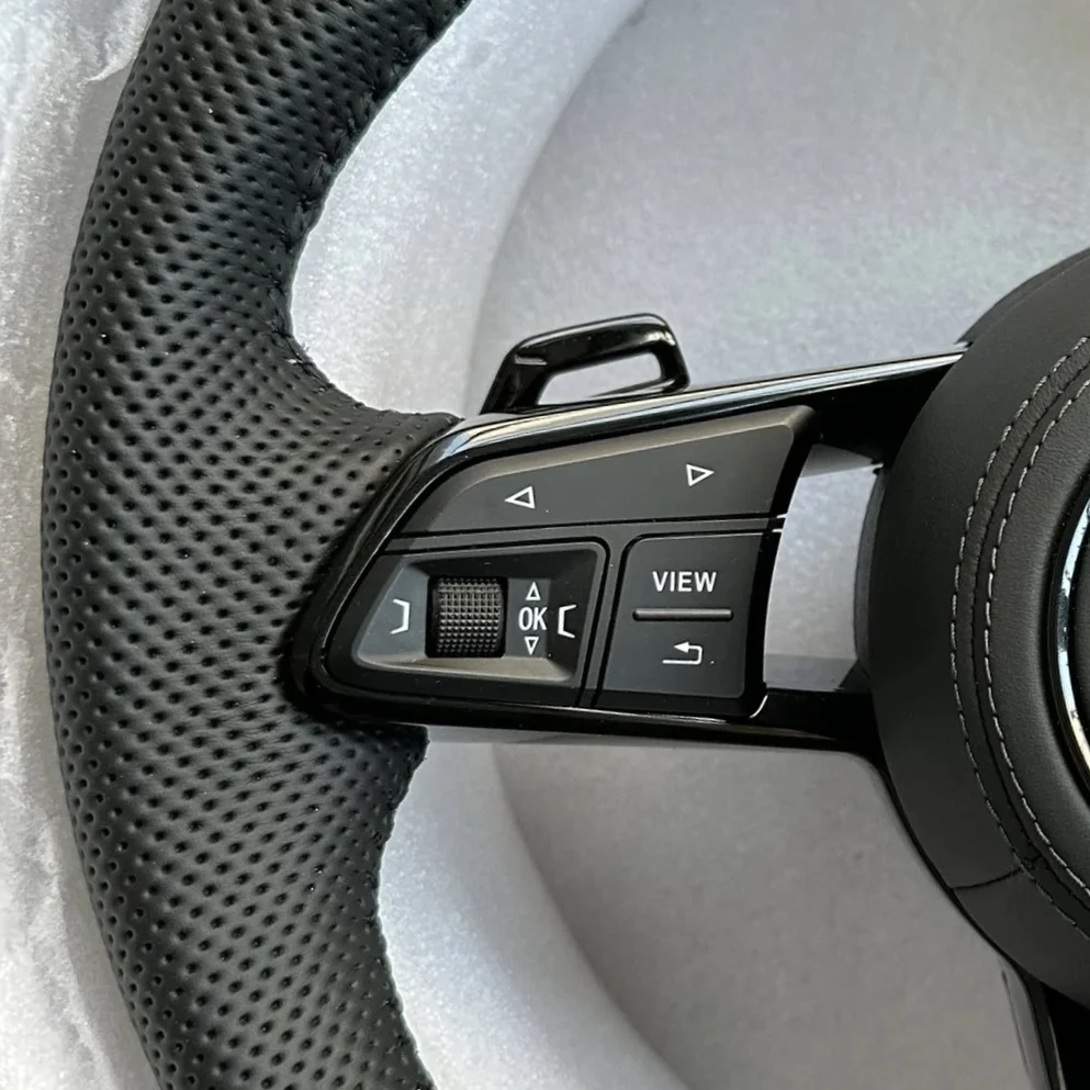 R8 модернизированное рулевое колесо Golf Jetta Passat для VW с кнопкой запуска