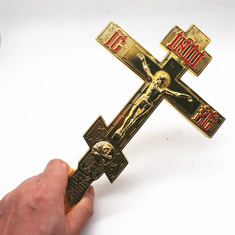 Посуда с Иисусом крестом для христианской православной церкви