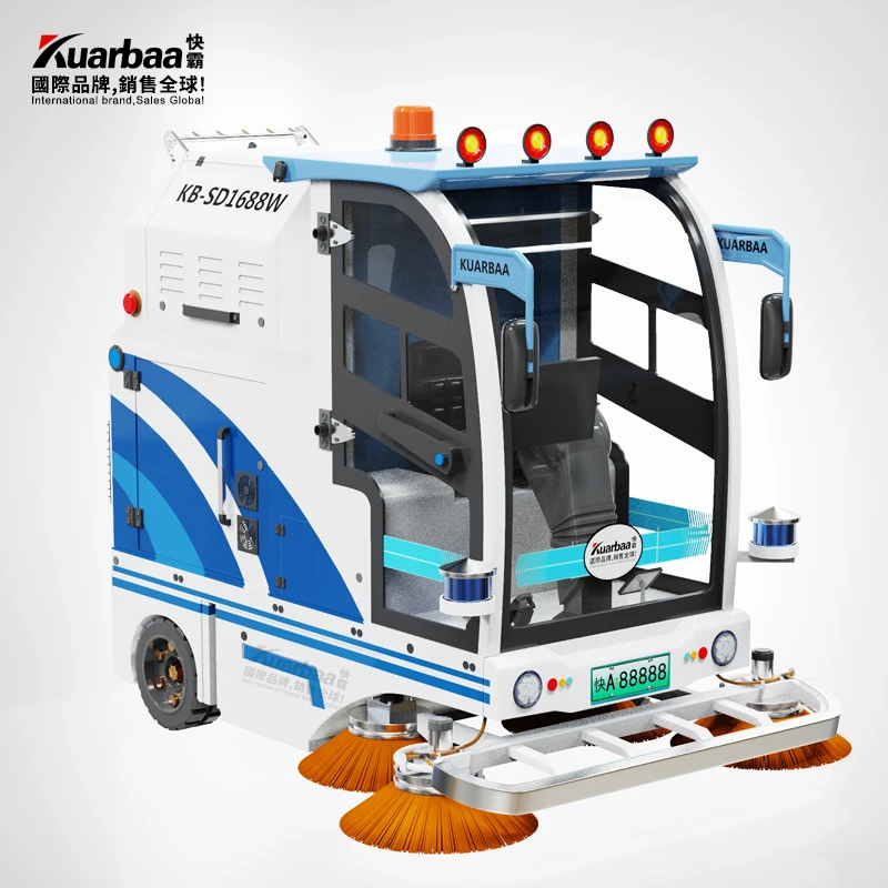 
Driverless sweeper commercial electric road sweeper factory sweeper AI intelligent sanitation vehicle 