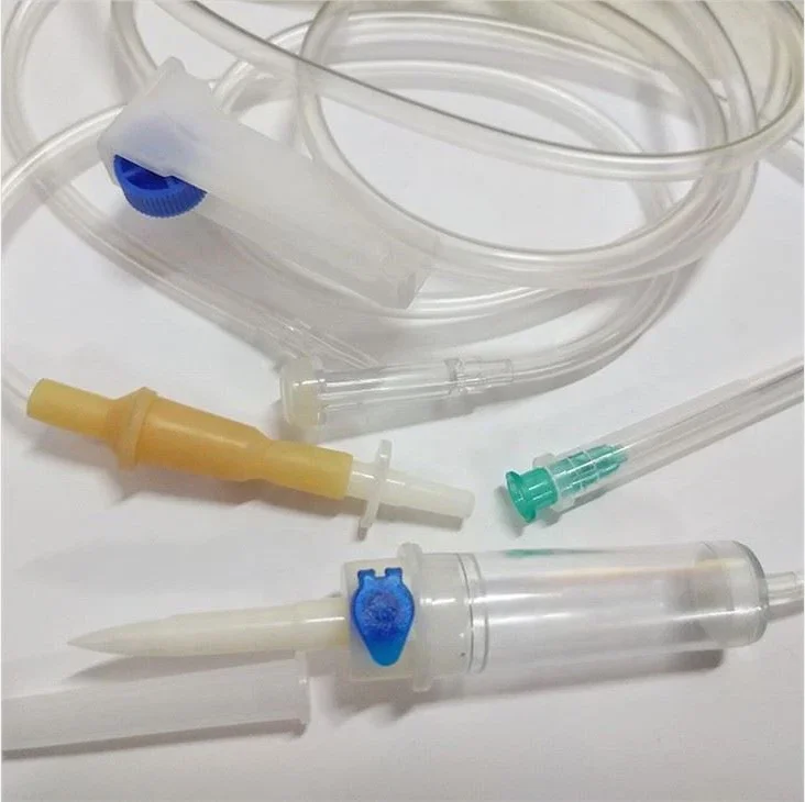 Medical  Disposable IV Infusion Set  with Y  type with CE Approval Non Toxic Pyrogen Free