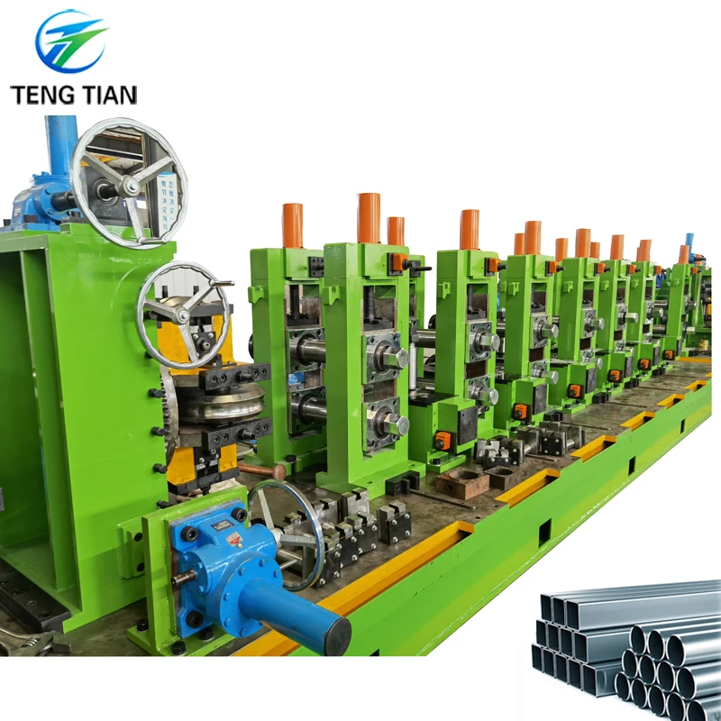 Steel Tube Making Equipment Steel Pipe Mill Line for Sale and Pipe Rolling Making Machine Production Line ERW