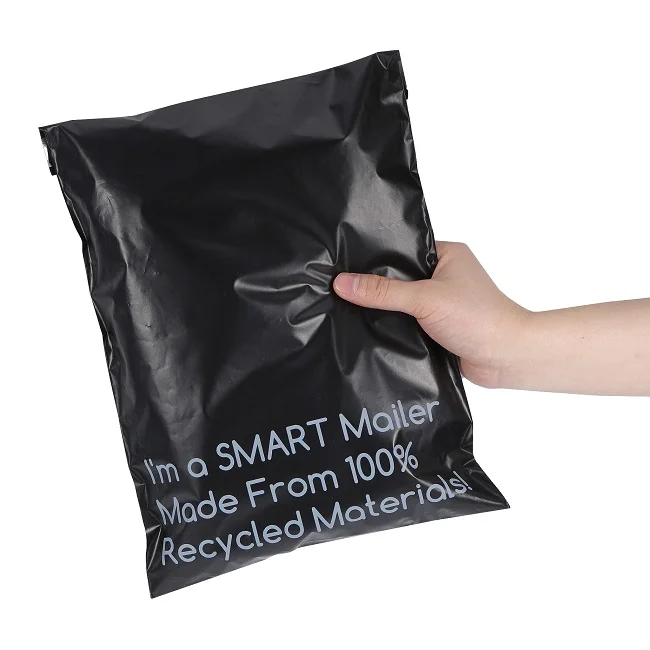 biodegradable packaging poly mailer postage bags with customized logo