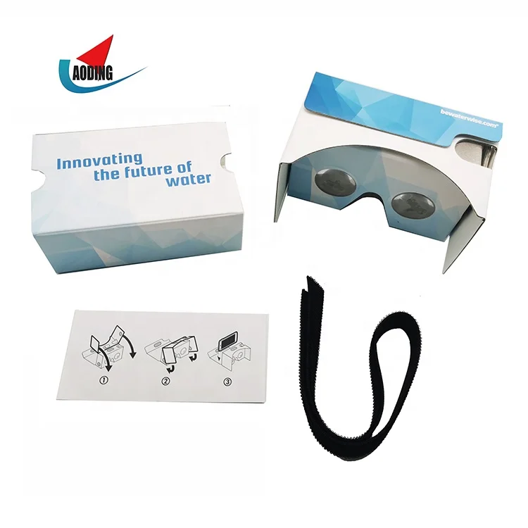 OEM Gift Google Cardboard VR Viewer Custom 3D Glasses Virtual Reality Video Glasses VR Headsets