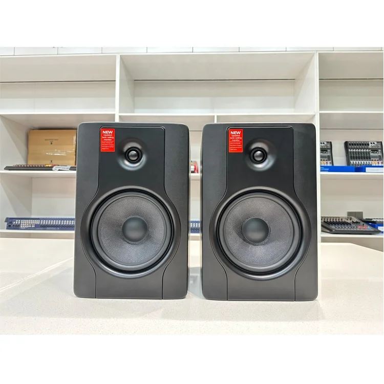 BX8D2 + BT лидер продаж синий зуб активный 8-дюймовый монитор динамик для внутреннего/домашнего/офисного/праздничного использования
