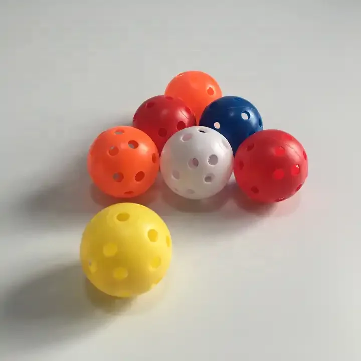 Top Quality Golf plastic practice golf balls air flow ball golf swing trainer aid