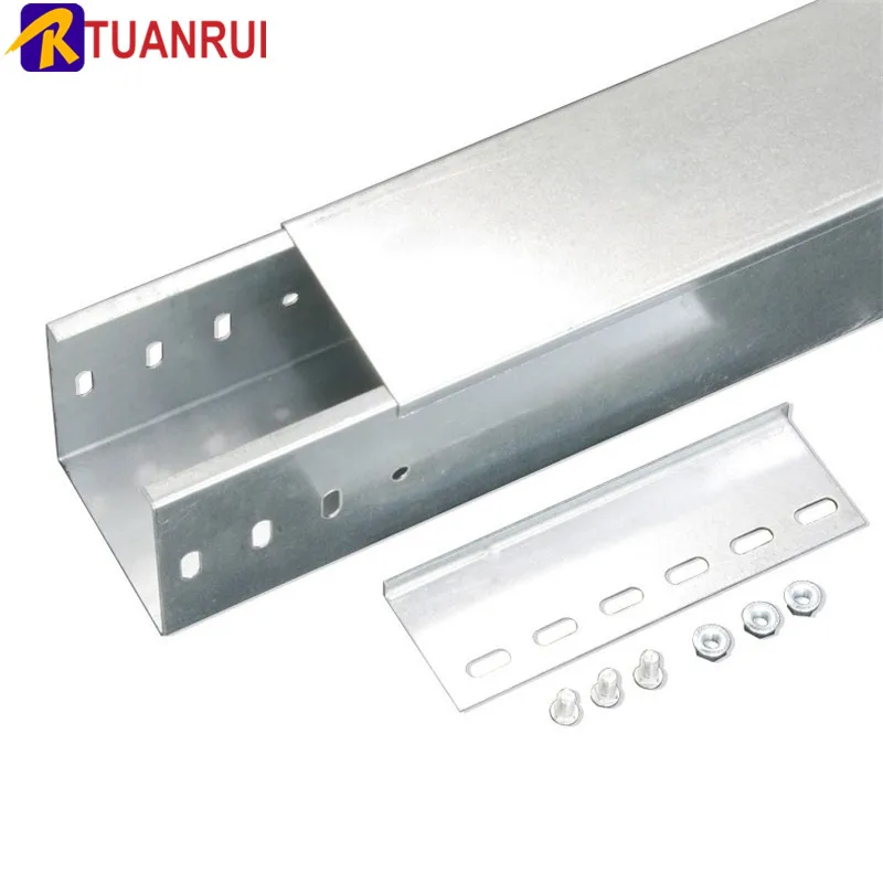 Galvanized steel cable tray Perforated cable ladder mesh cable tray
