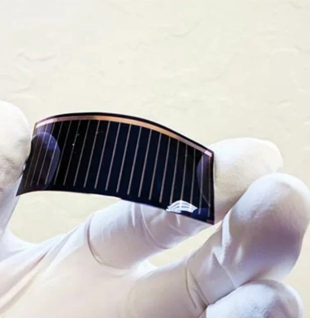20*50mm Solar Space Flexible Single Gallium Arsenide Junction GaAs Solar Cell