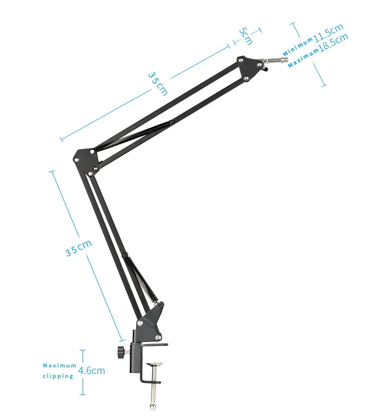 
BM800 live broadcast microphone USB with mic stand for Sound Recording Podcast Studio condenser Microphone 