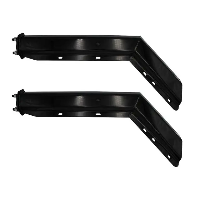 45 Degree Angled Steel Mud Flap Hanger bracket parts for Metal truck accessories