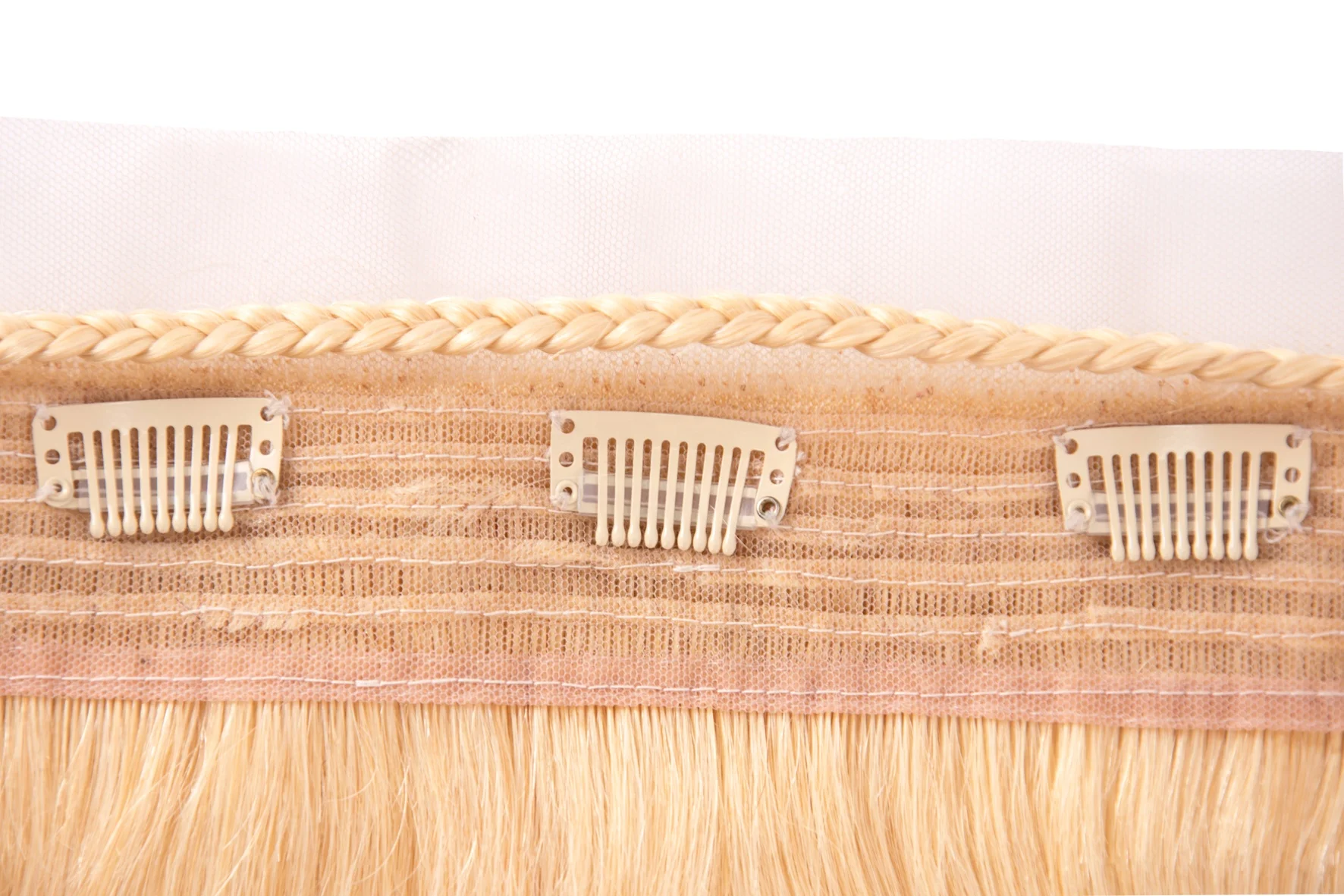 Factory Vendor With Lace Clip Hair Extensions Support Customization Double Draw Braiding Hair Extensions