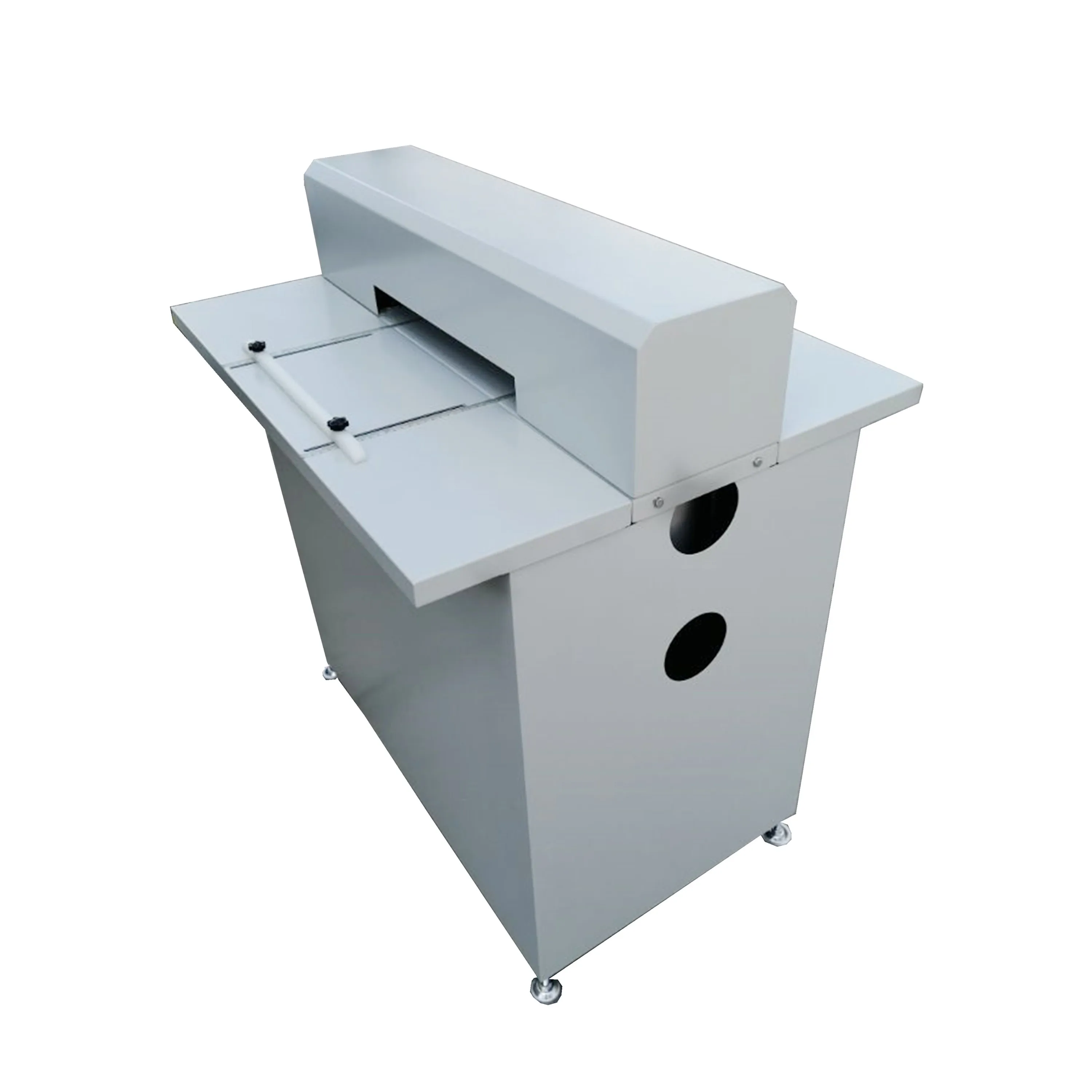 pneumatic pedal hard paper folding machine caninet type folder indentation machine