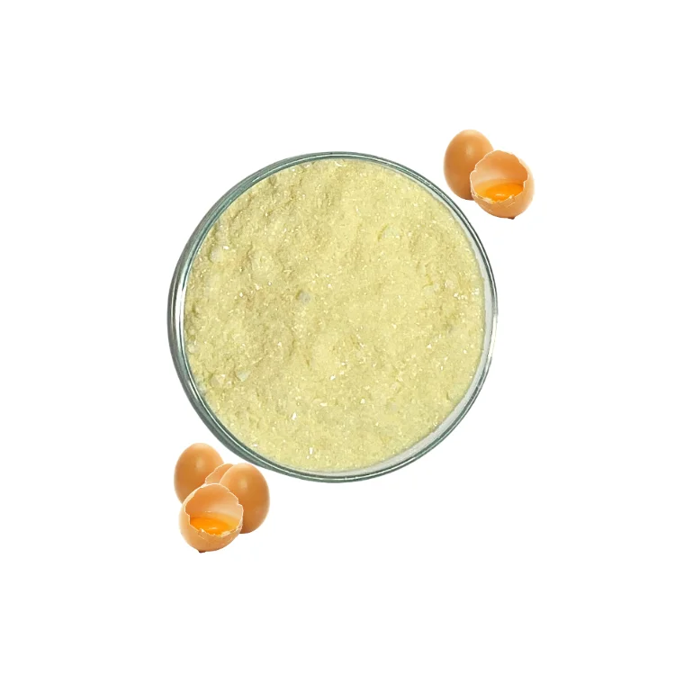 Dried Egg Whites Powder Natural Raw Materials Food Supplements Making Yogurt Custom Label Vacuum Service In Zip Bag
