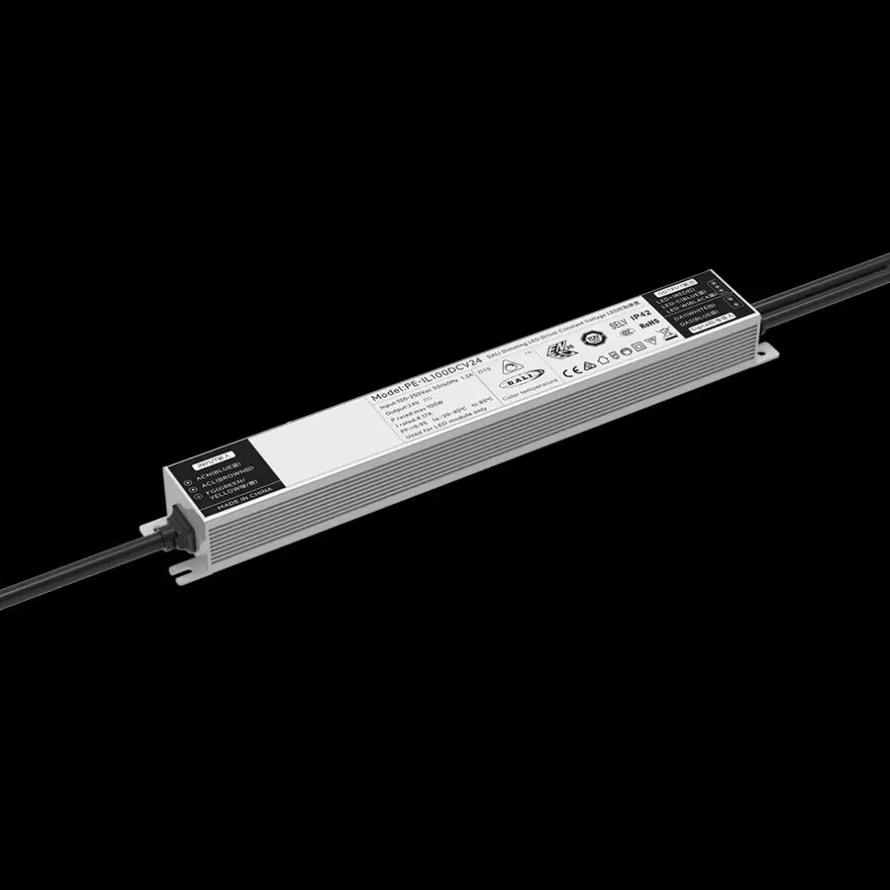 wholesale factory price AC100V-250V dali led driver 12V 24v dc 60W 100W 120W 150W 250W 300W dali dimmable led driver