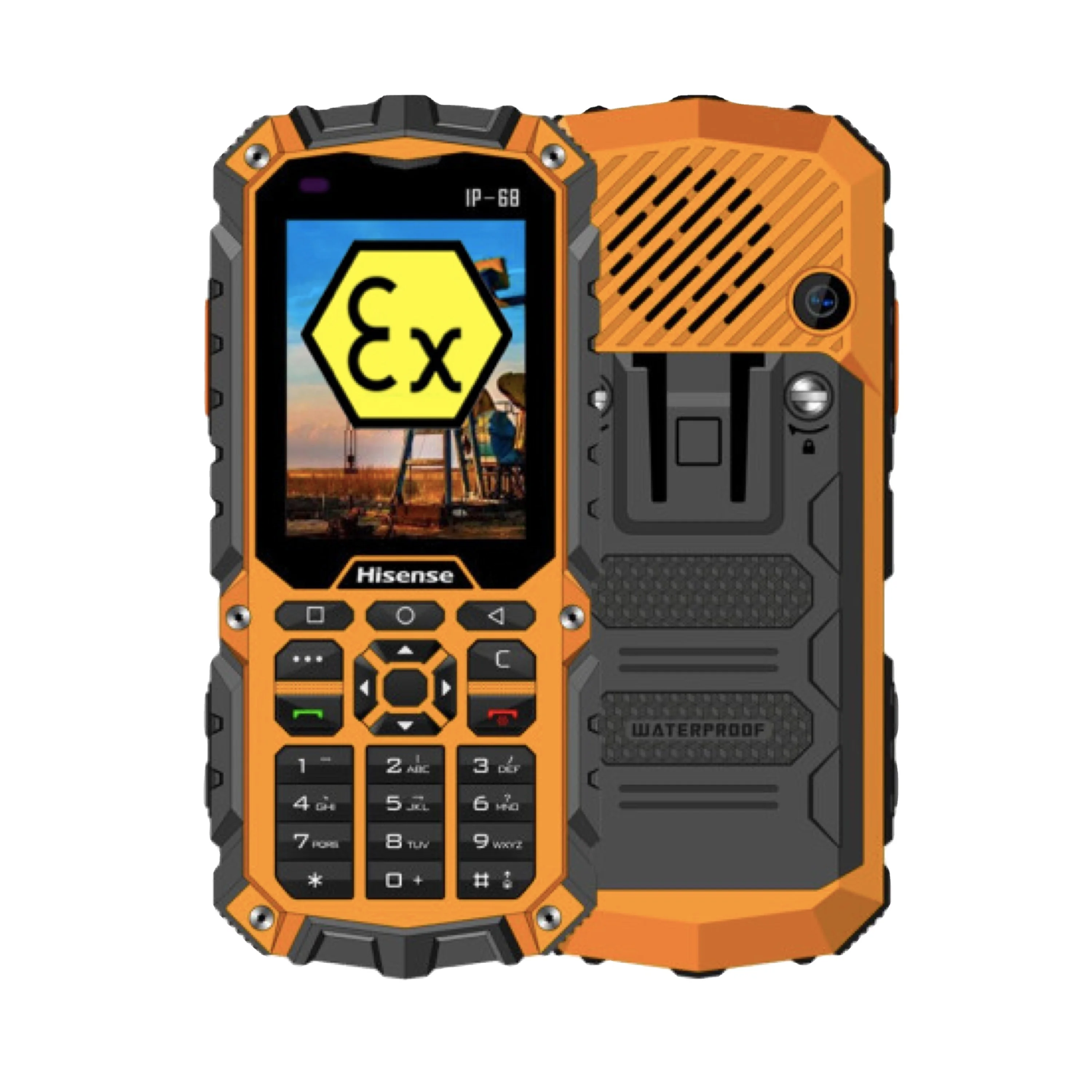 Hisense D11 pro 4G LTE FDD 8G IP68 waterproof explosion proof mobile phone