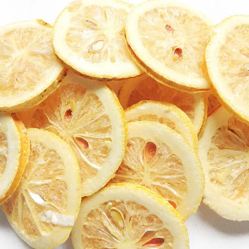 Professional Manufacturer Healthy Freeze Dried Fruit Freeze Dried Lemon Slice for tea