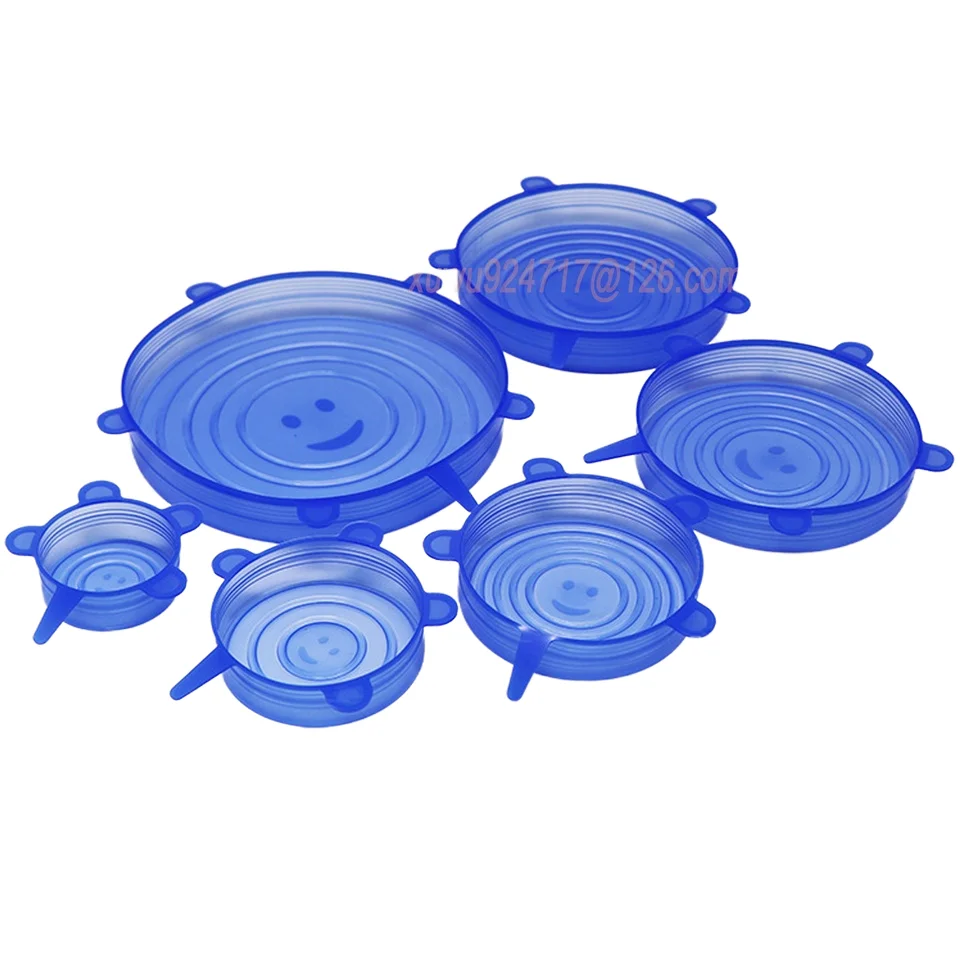 Hot Selling Food Grade Silicone Flip Top Cap Reusable Freshness Lid for Fruit Convenient and Practical for Food Storage