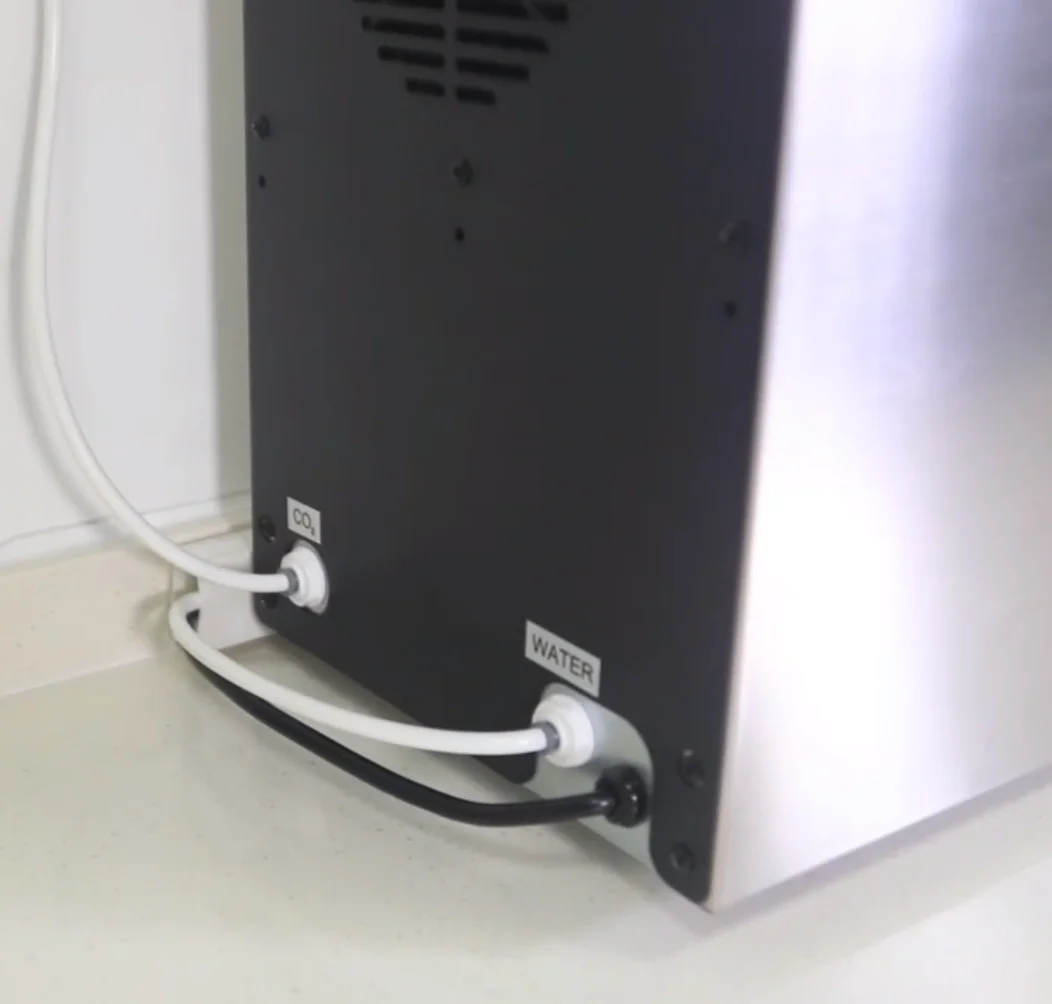 Cold Sparkling Water Dispenser Ice Soda Water Maker Machine Stainless Steel Gas Water Dispenser