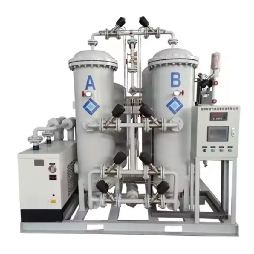 New High Purity Nitrogen Gas Generator N2 Machine Industries Engine PLC Gearbox Pump Air Compressor Motor