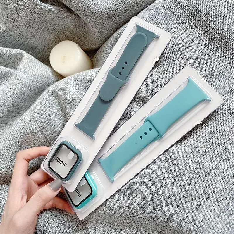 Модные трендовые силиконовый ремешок для Apple Watch iWatch 42 44 38 40 мм резиновые ремешки часов Часы 5/4 3/2/1