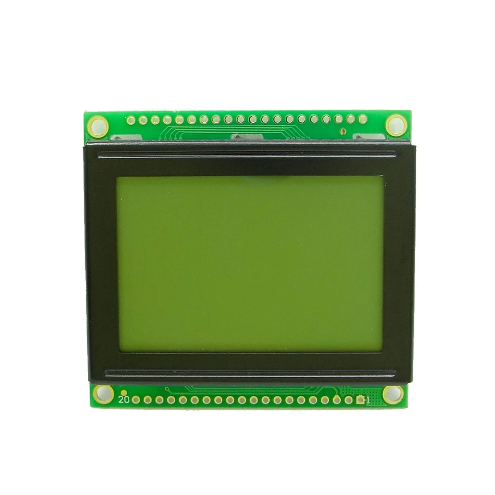 small size cob type graphic lcd display module 12864 128X64  ,size:54X50 MM