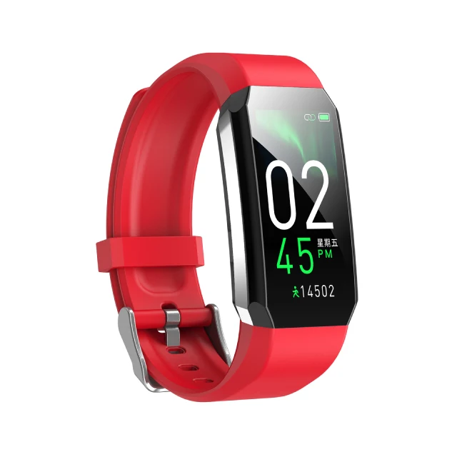 Оптовая продажа, цветной экран, фитнес-трекер с пульсометром, артериальным давлением, оксиметром, водонепроницаемый смарт-браслет